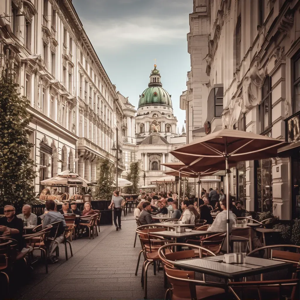 Street cafes Vienna - Image 1