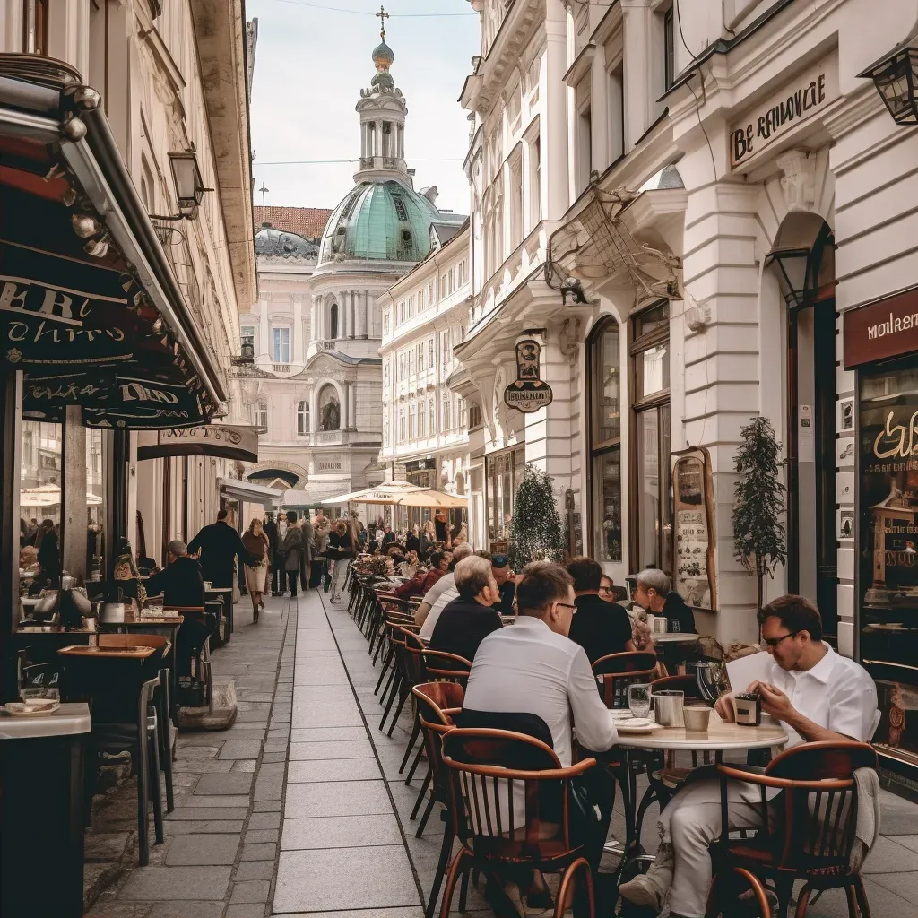 Street cafes Vienna - Image 2