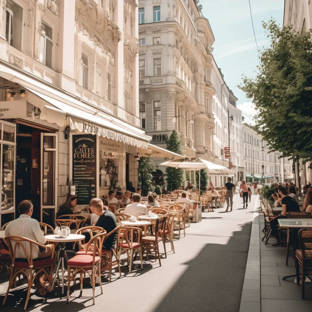 Street cafes Vienna - Image 4