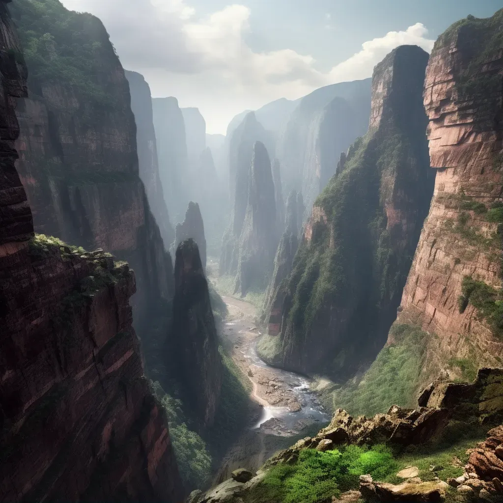 Enshi Grand Canyon China