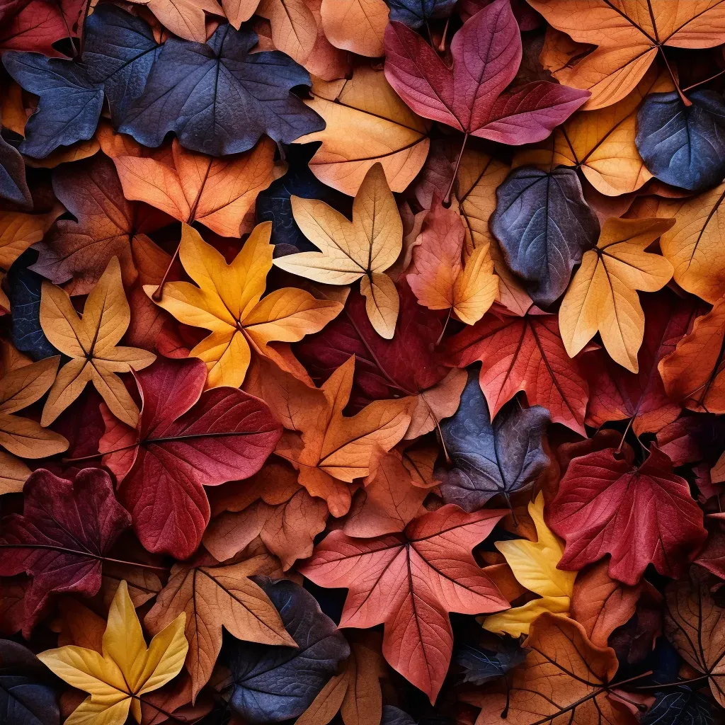 autumn leaf patterns - Image 4