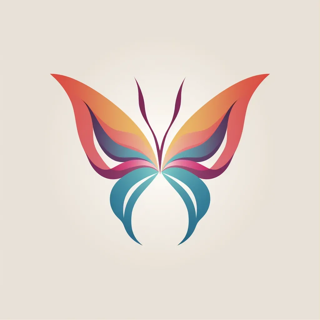 Ribbon or butterfly logo for cancer non-profit - Image 1