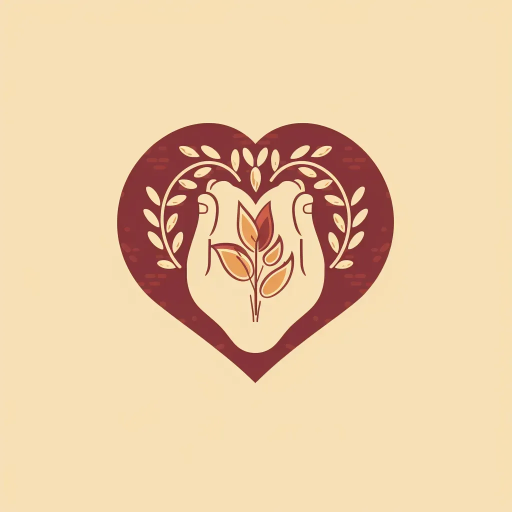 Hand and heart icon logo design for elderly care facility - Image 2