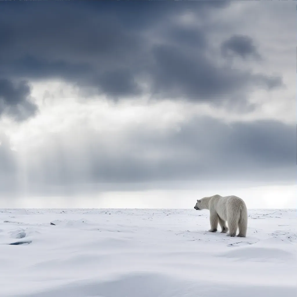 Polar bear in Arctic - Image 3