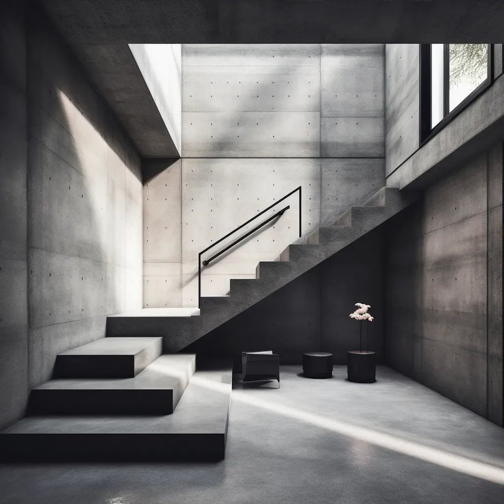 Minimalist concrete structures - Image 3