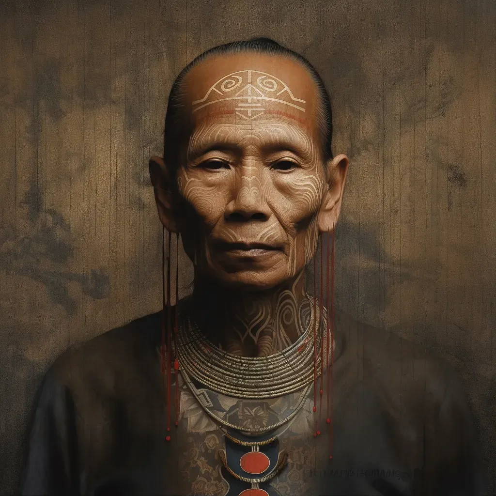 Echoes of the ancestors portrait - Image 1