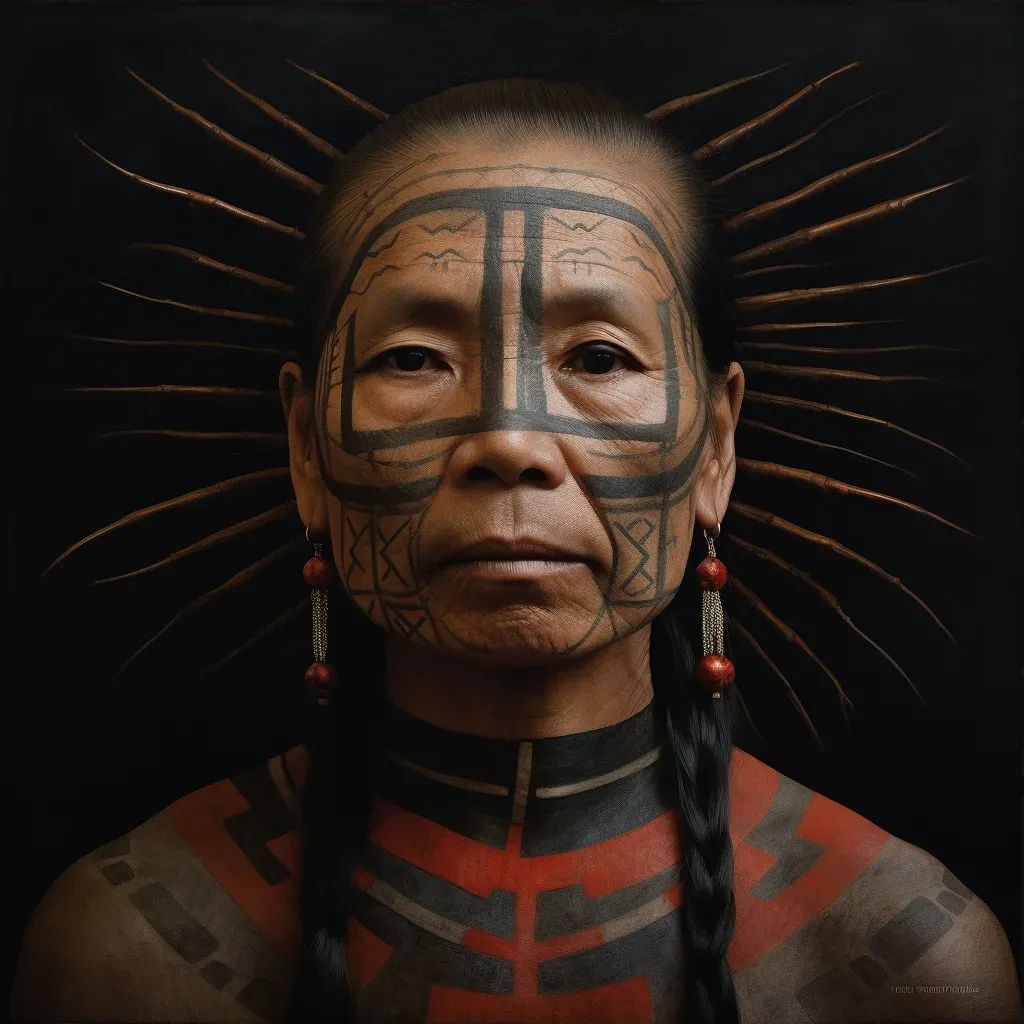 Echoes of the ancestors portrait - Image 3