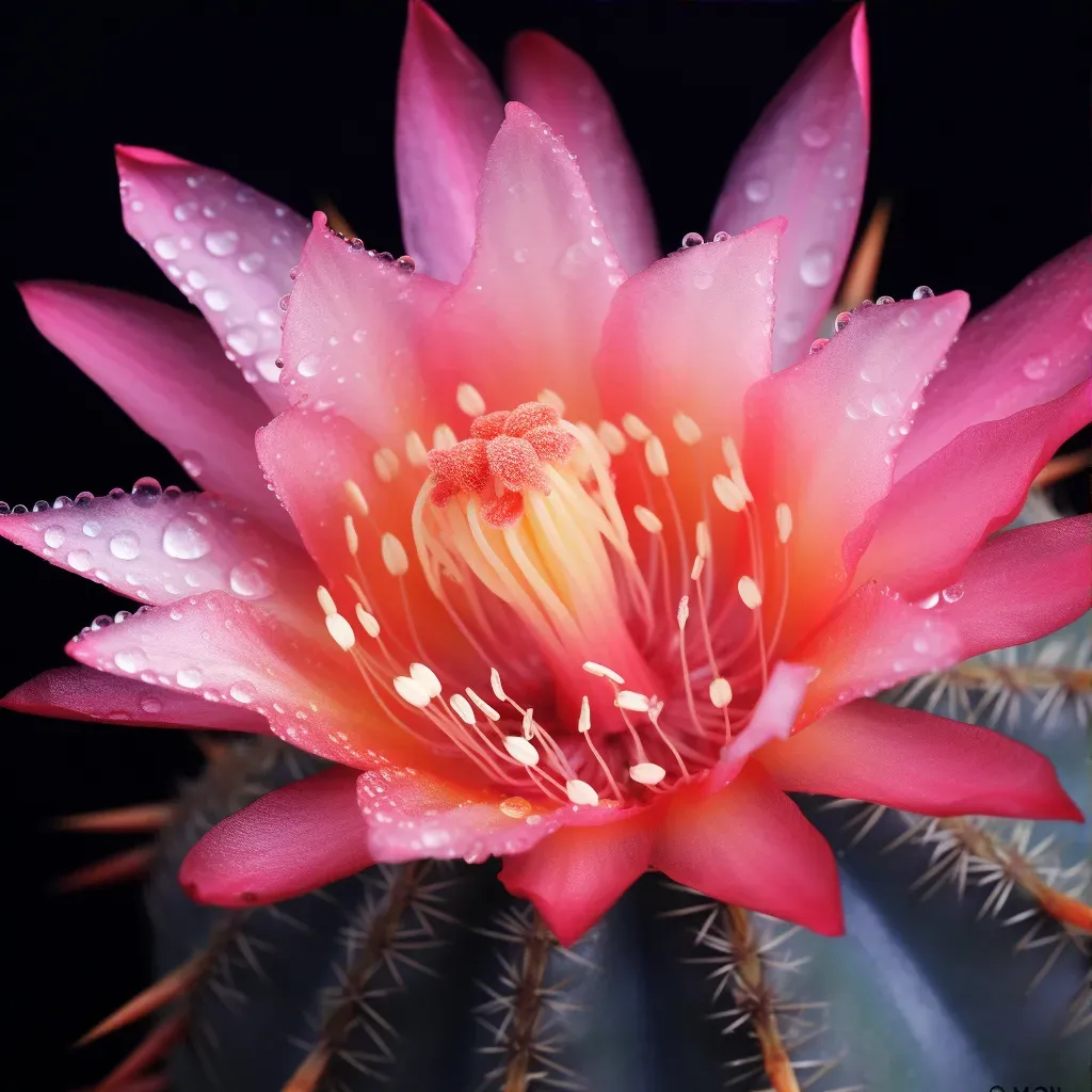 cactus flower close-up - Image 3