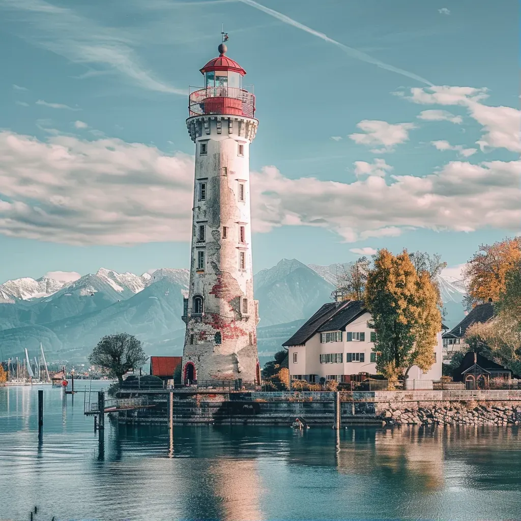 Lindau Harbor Lighthouse - Image 1