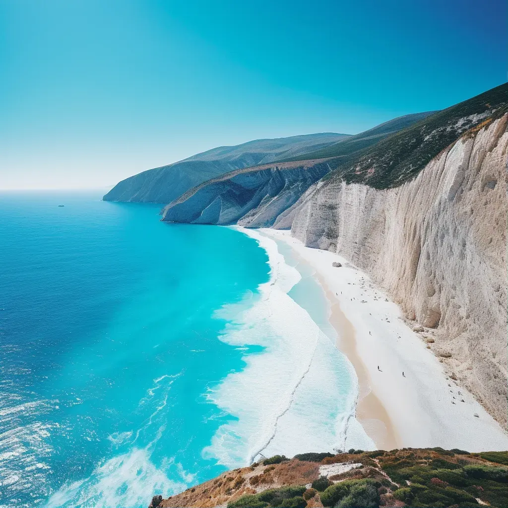 Myrtos Beach Crete - Image 1