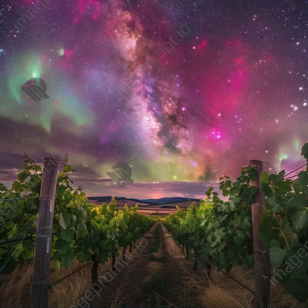 Southern lights vineyard - Image 2