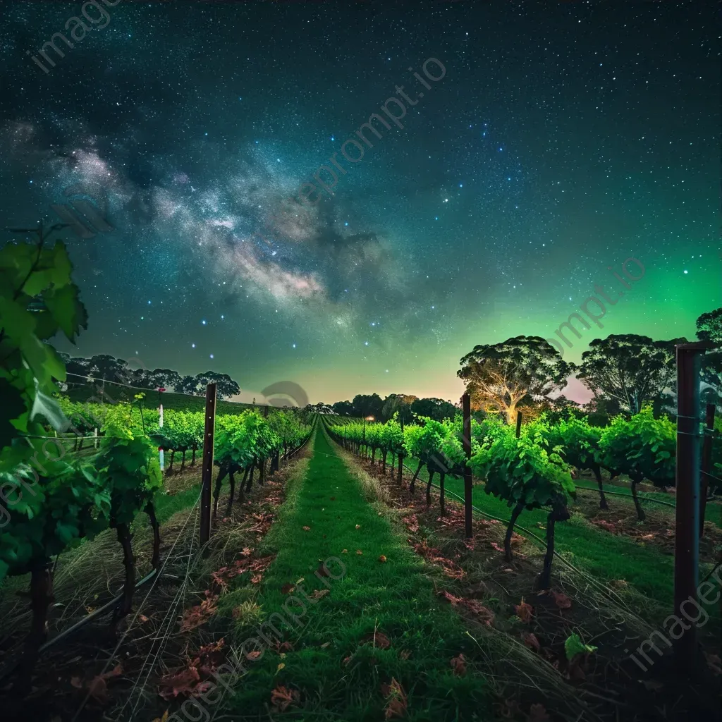 Southern lights vineyard - Image 3