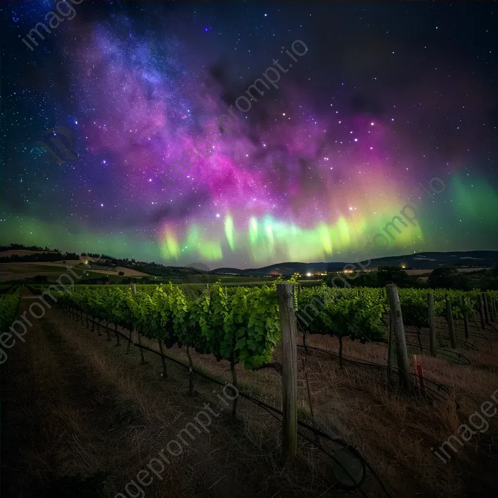 Southern lights vineyard - Image 4