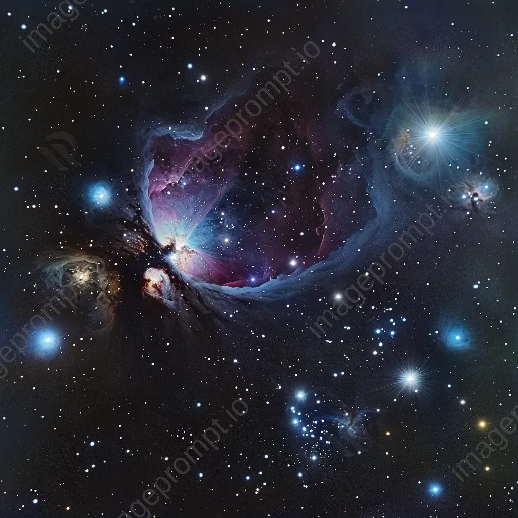 Orion constellation in the night sky - Image 1