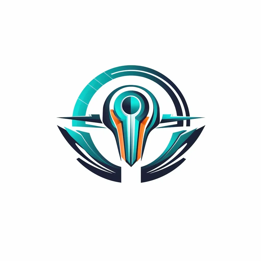 Dual-tone logo design for a futuristic technology company - Image 2