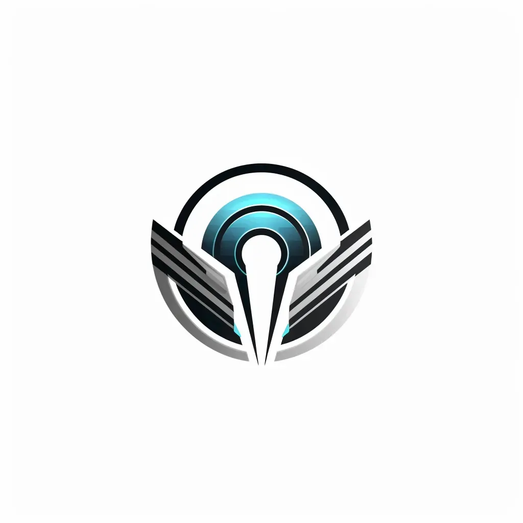 Dual-tone logo design for a futuristic technology company - Image 4