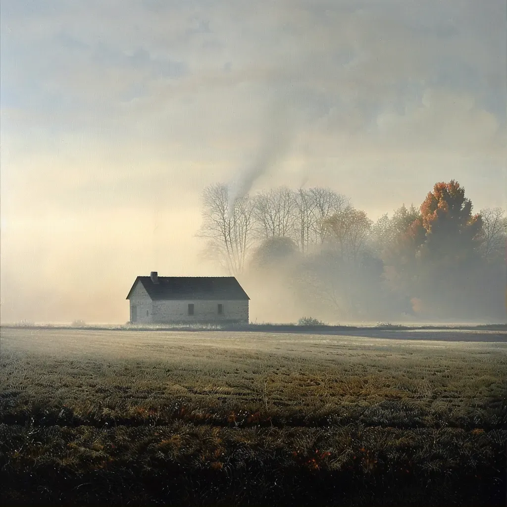 misty autumn morning - Image 1