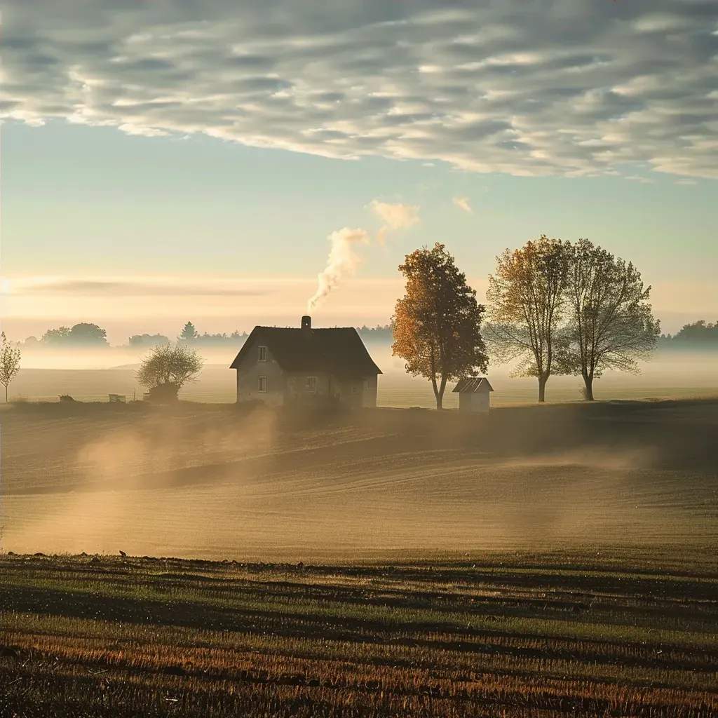 misty autumn morning - Image 4