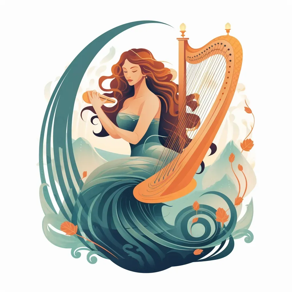 Enchanting Mermaid Music Logo - Image 2