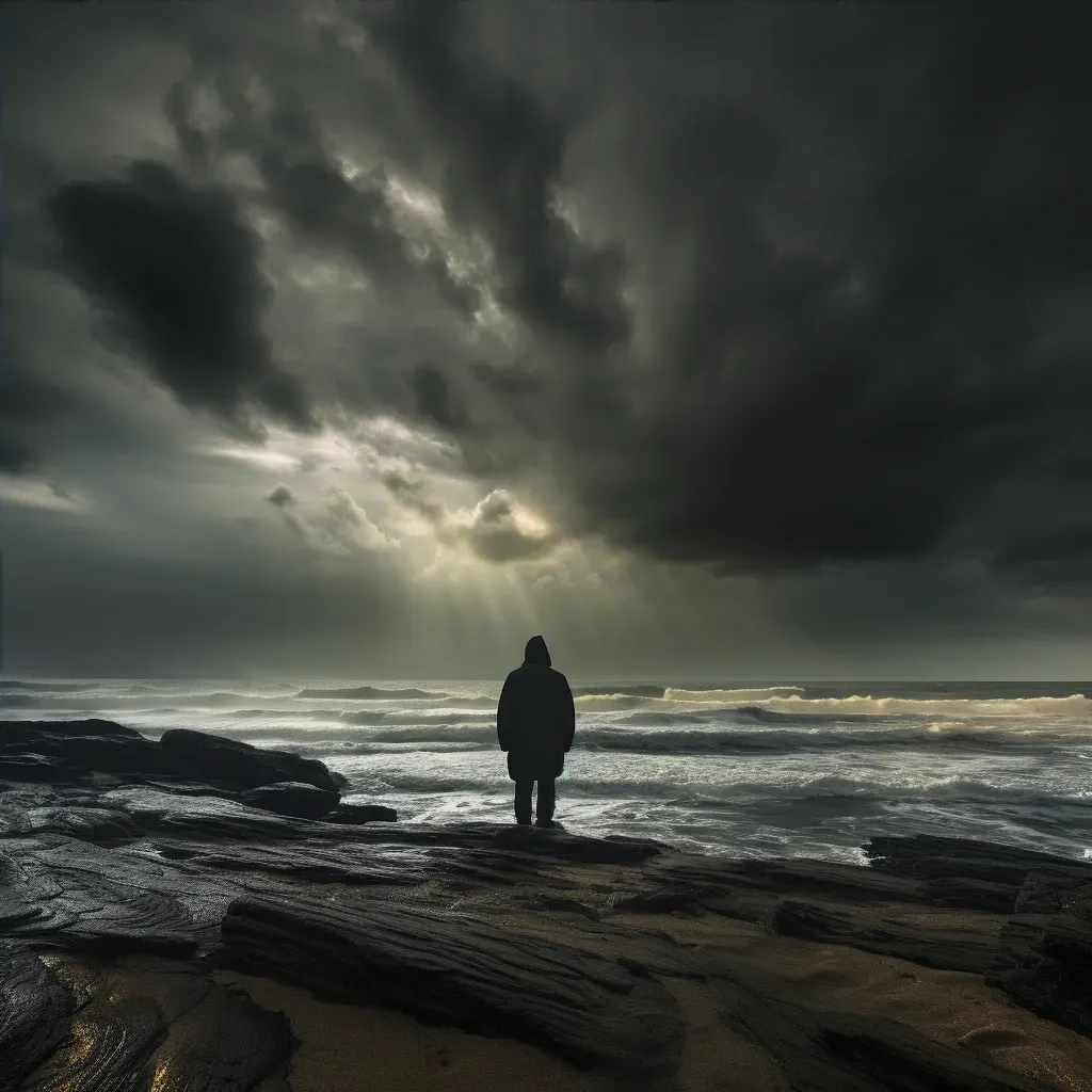 Moody beach portrait shot on Nikon Z7 II - Image 4