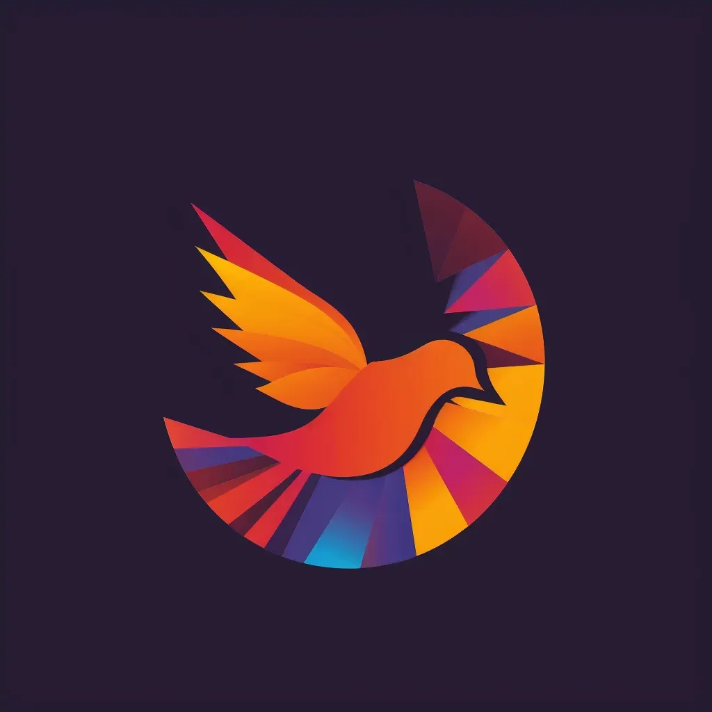 Geometric dove logo for human rights non-profit - Image 4