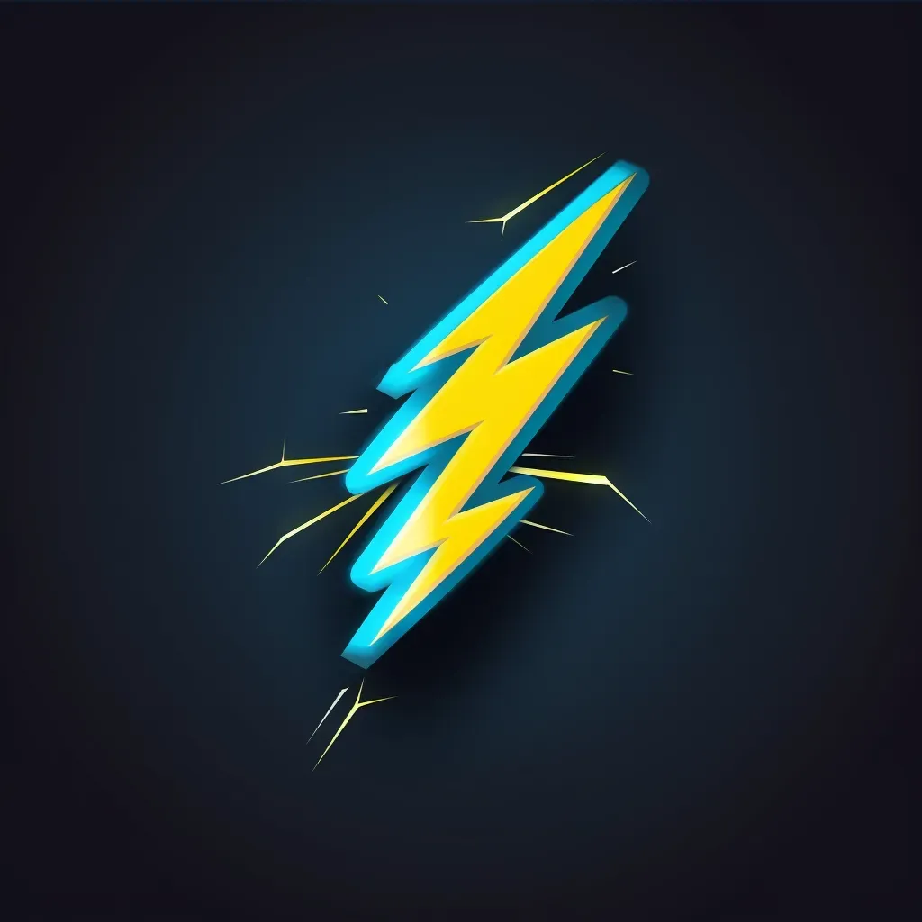 Bold and energetic logo design with barbell and lightning bolt icons - Image 3