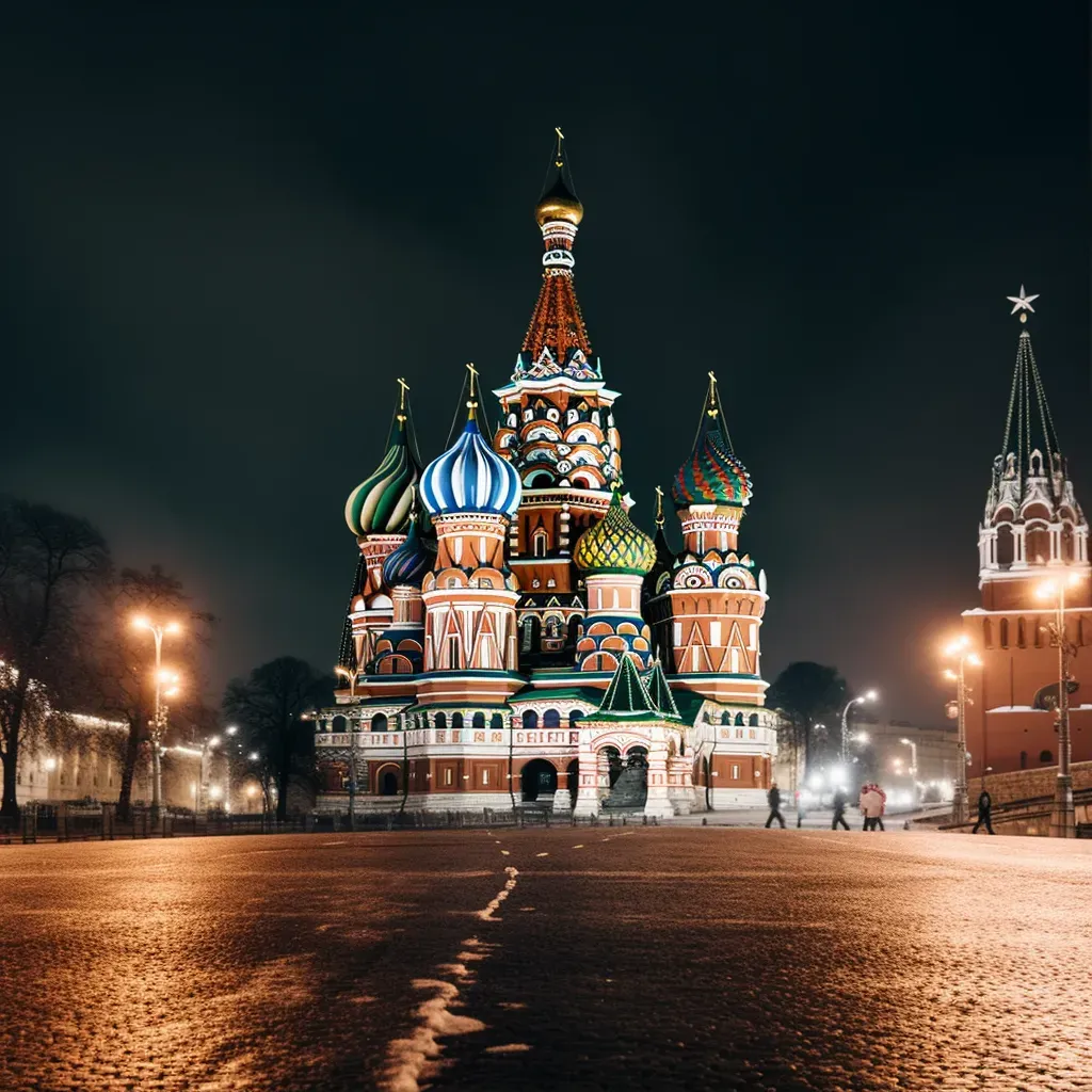 Moscow Red Square night - Image 1