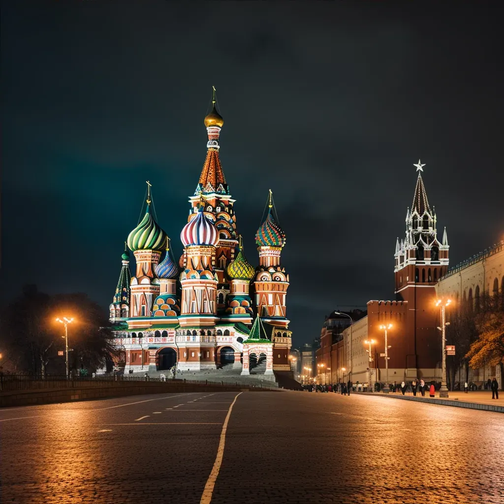 Moscow Red Square night - Image 4