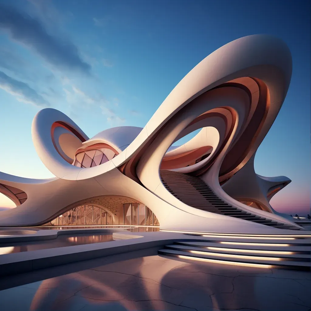 Curving sculptural facades - Image 1