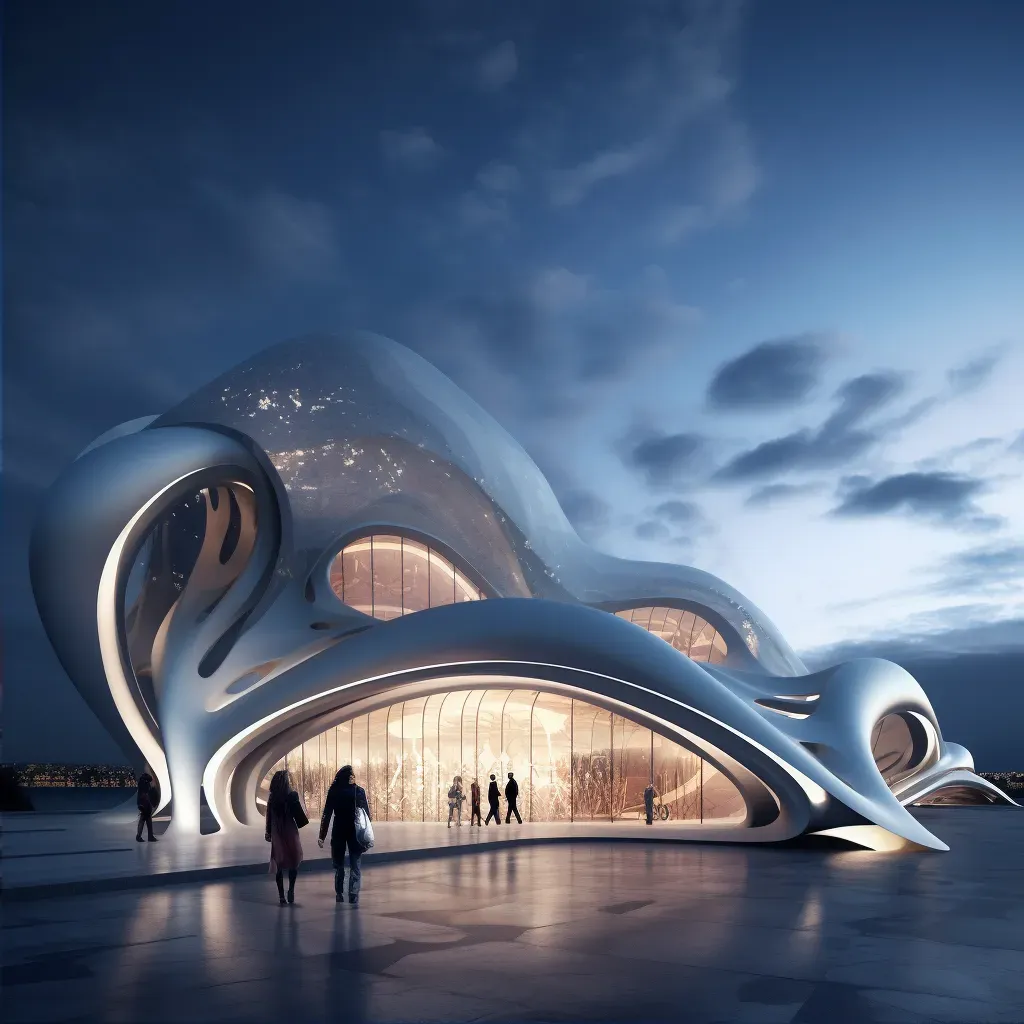 Curving sculptural facades - Image 2