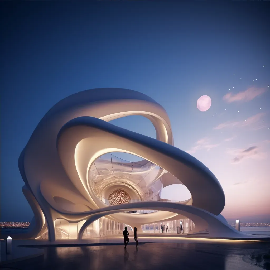 Curving Sculptural Facades