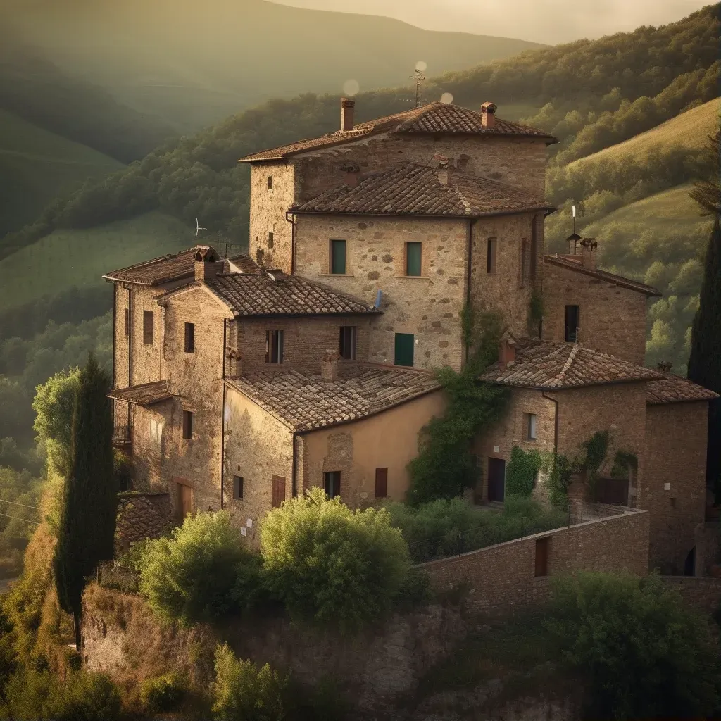 Medieval Italian Hill Towns