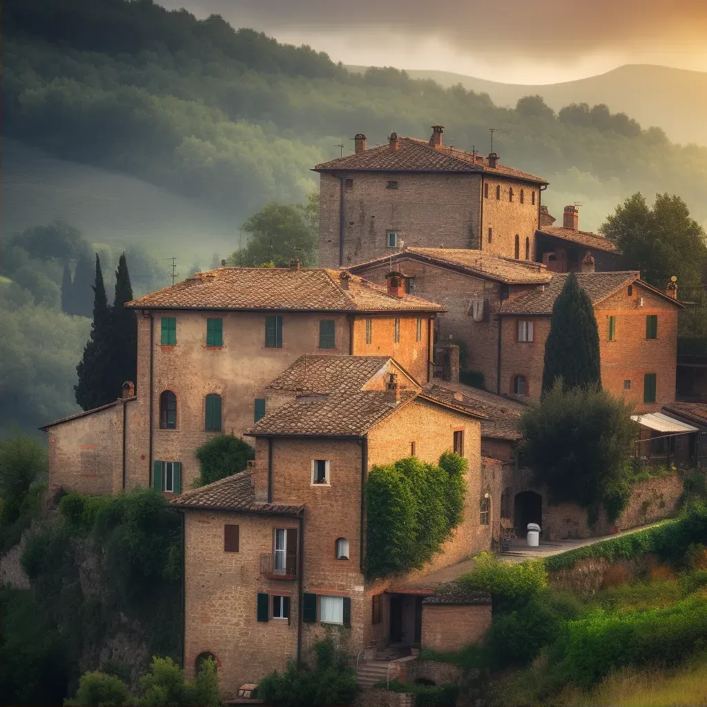 Medieval Italian hill towns - Image 2