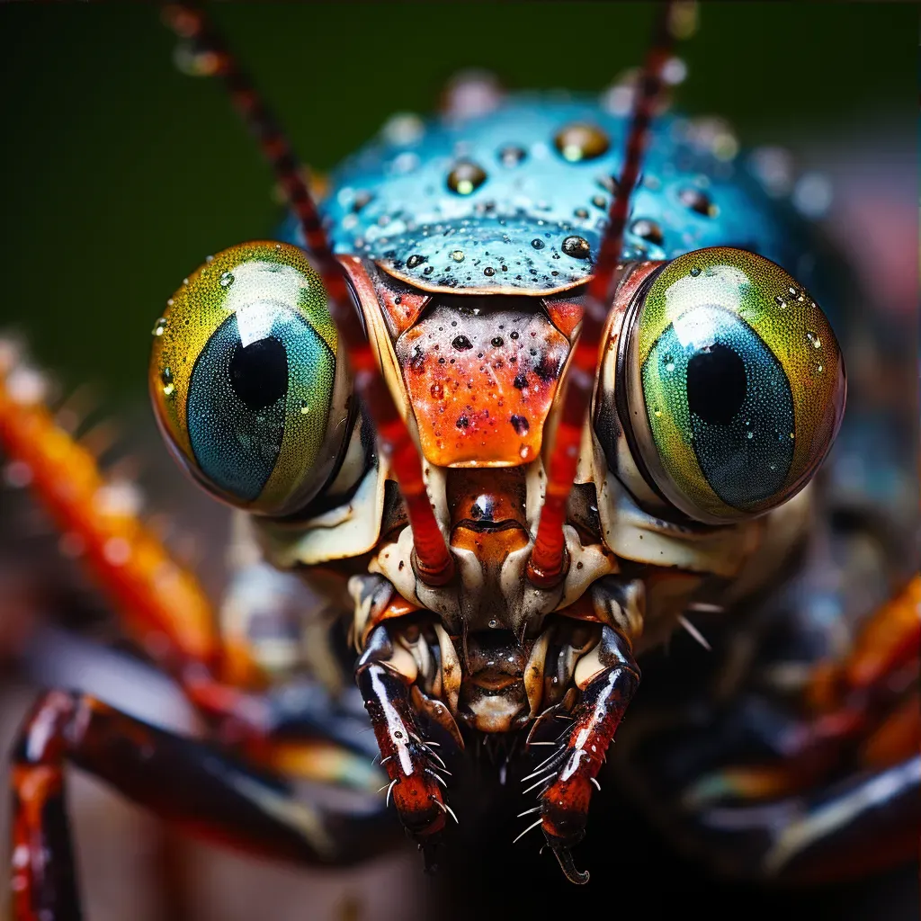 Close-up of grasshopper