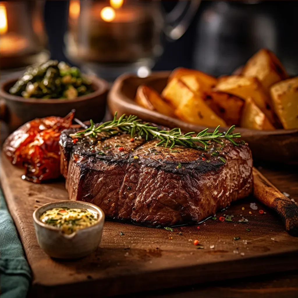 Succulent steak with herbs, shot on Sony A7 III - Image 4