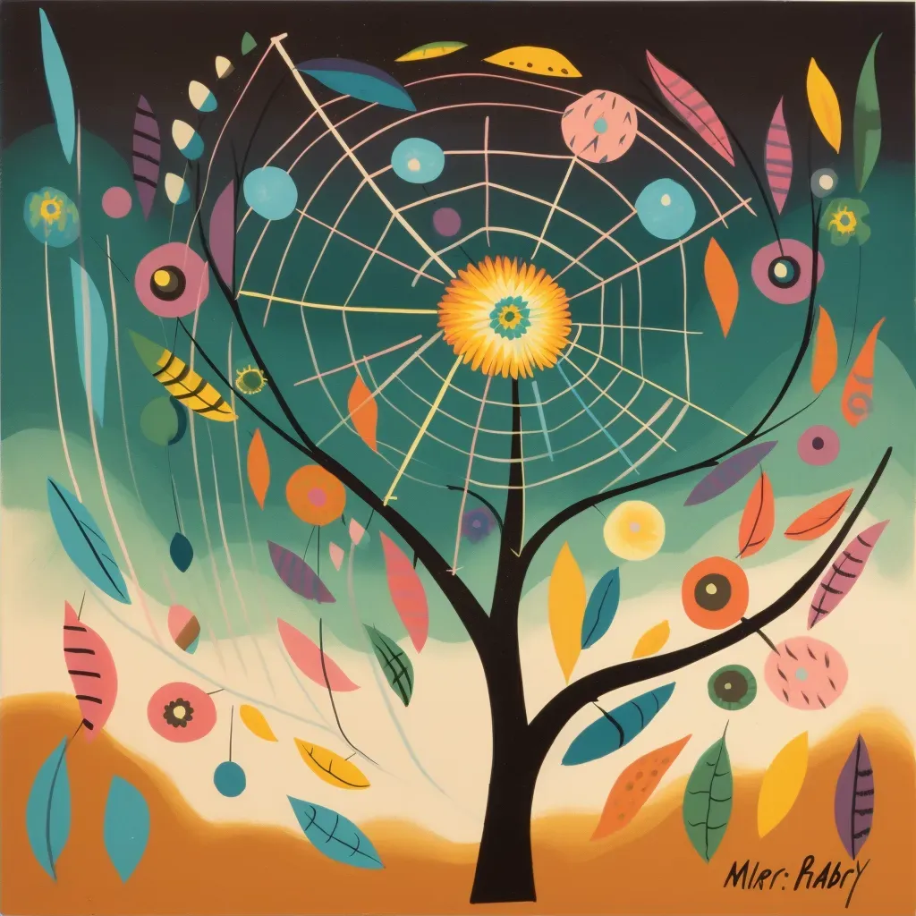 Image of a dreamcatcher capturing visions of a peaceful future swaying in the breeze - Image 2