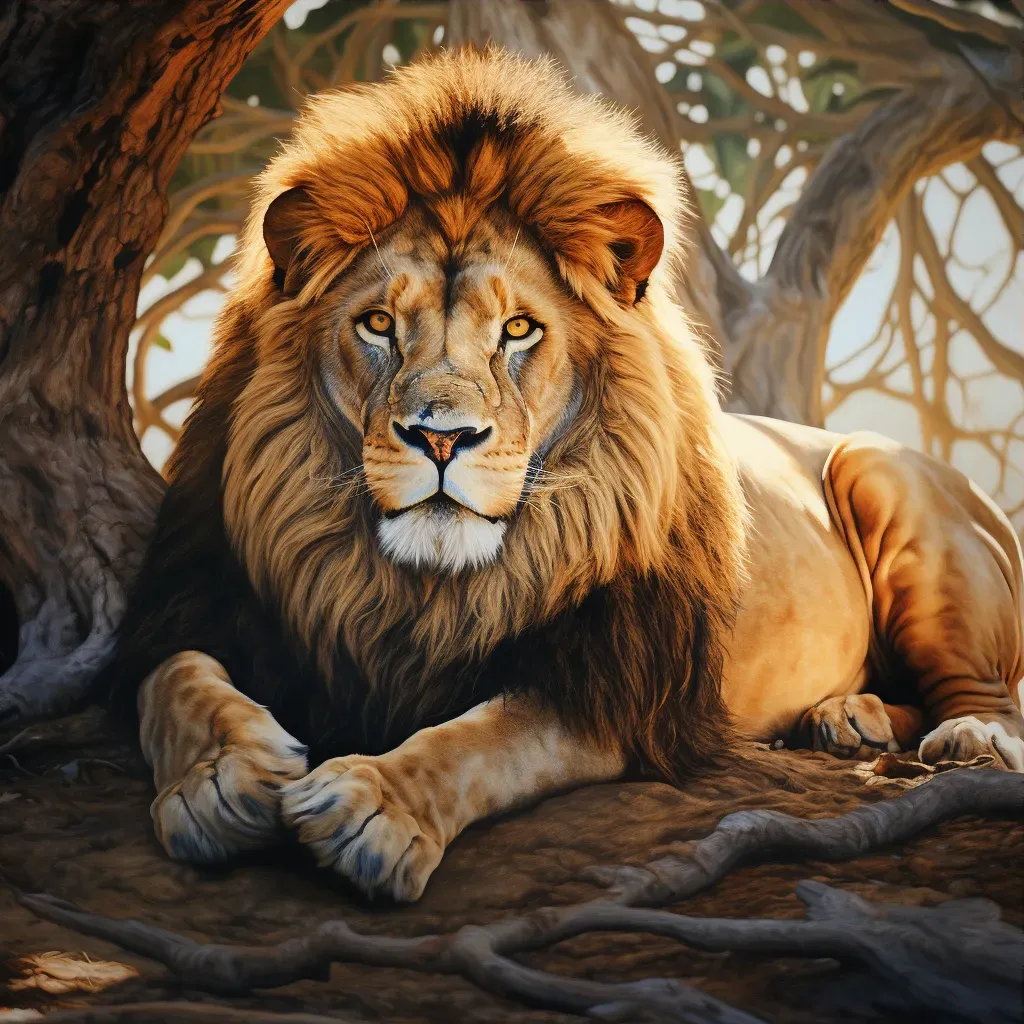 Lion in nature - Image 3