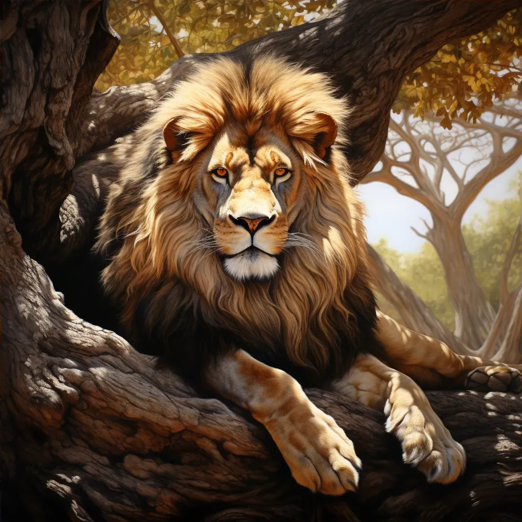 Lion in nature - Image 4