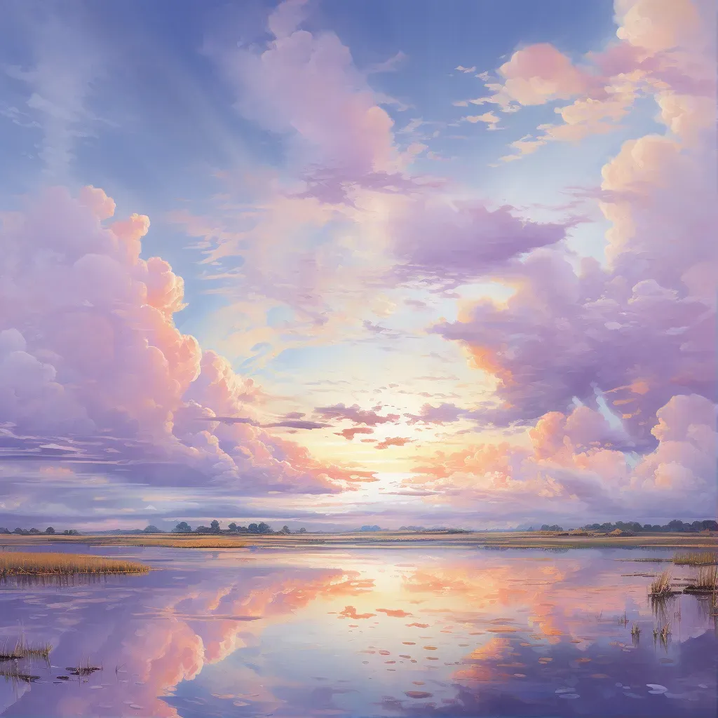 Pastel sunset sky - Image 1