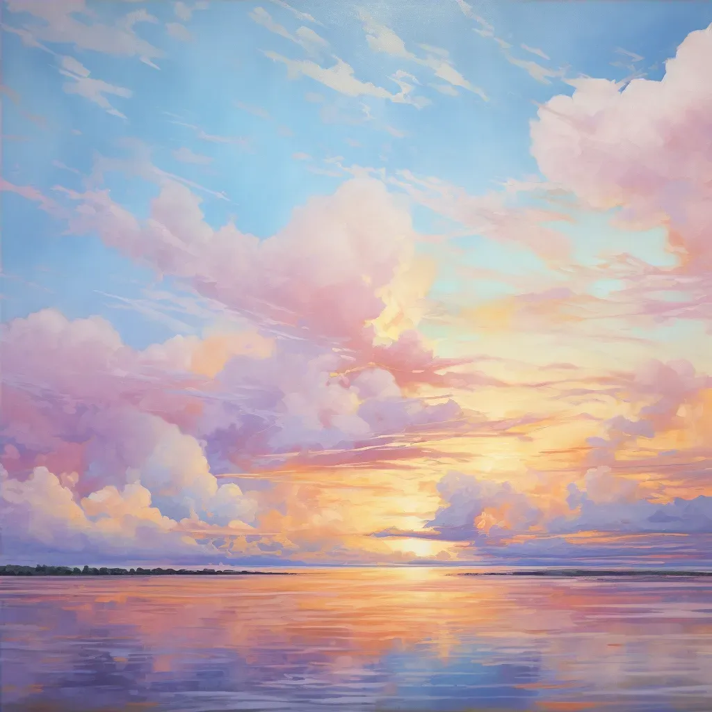 Pastel sunset sky - Image 4