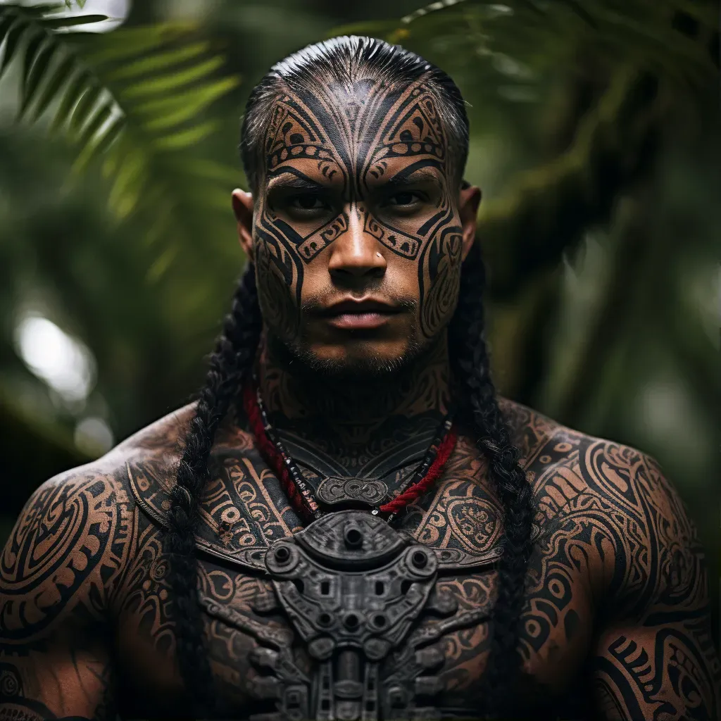 Maori Ceremonial Dress in New Zealand