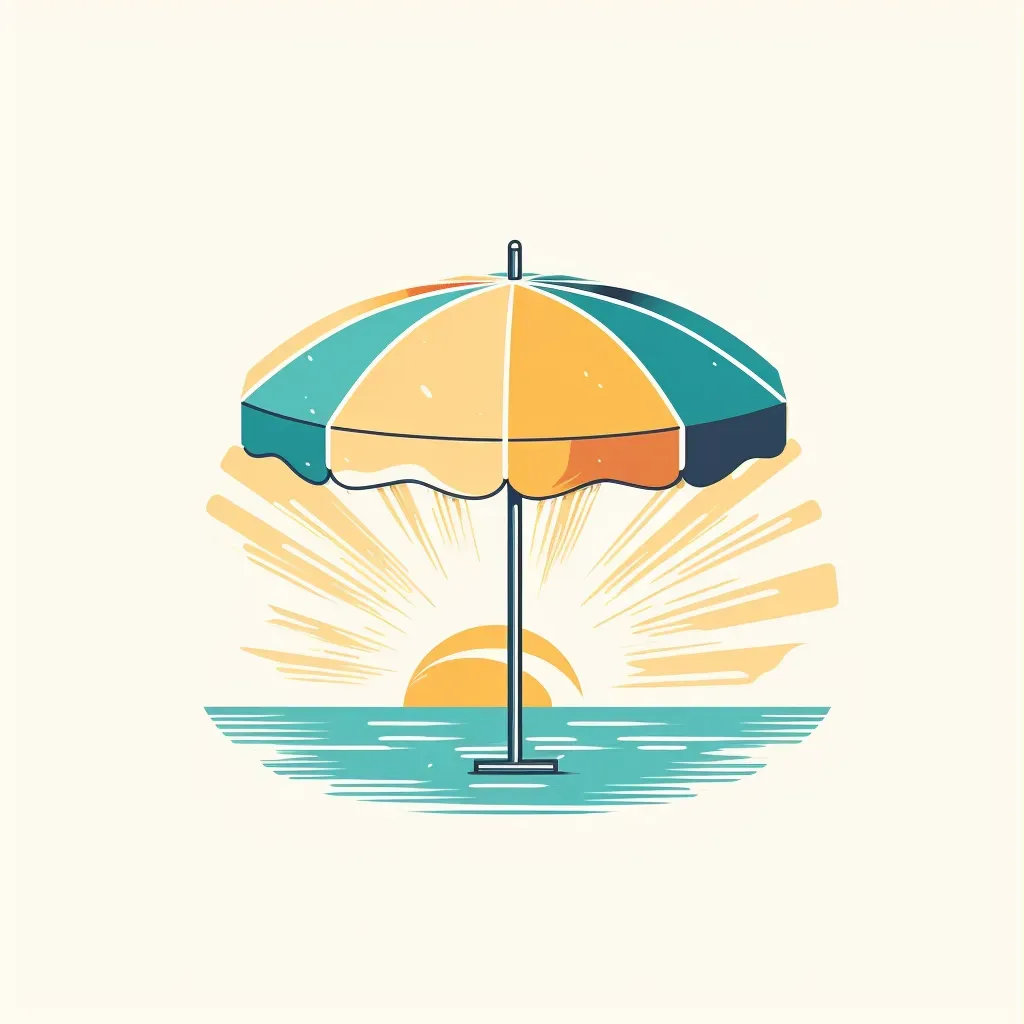 Vintage-Inspired Retro Swimwear Brand Logo