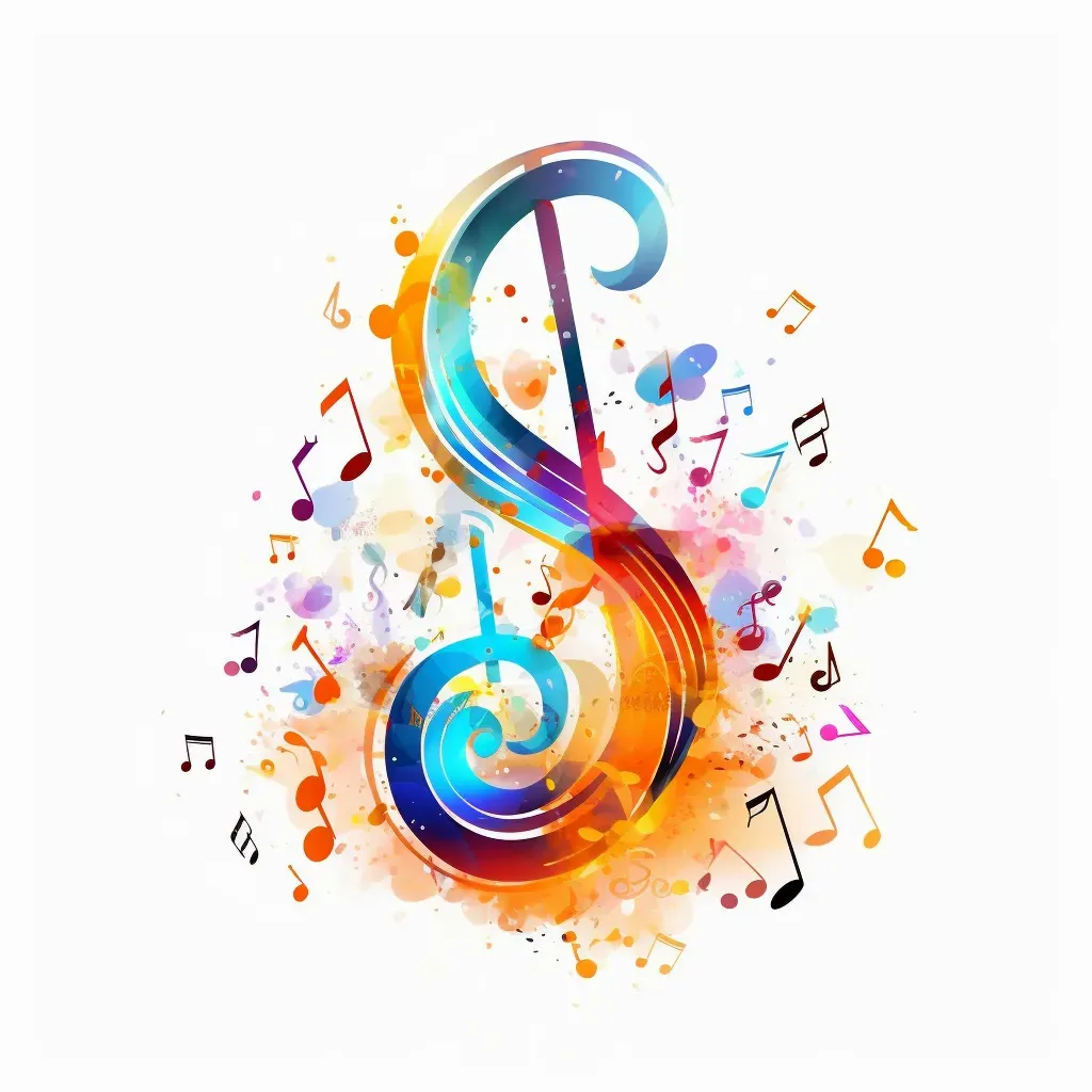 Vibrant music festival logo - Image 1