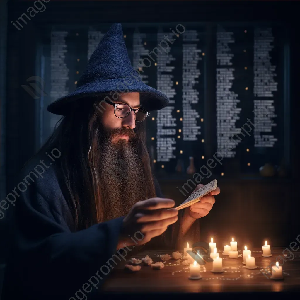 Coding wizard casting spells to fix website bugs - Image 4