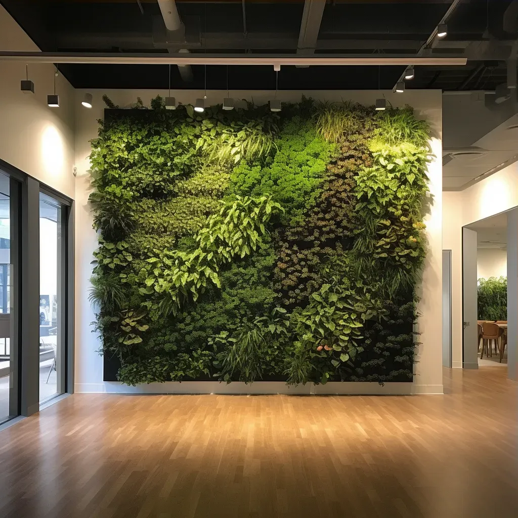 Living wall installation inside an office building for air purification - Image 3