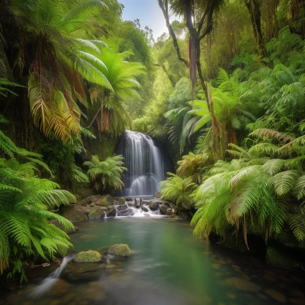 Waterfall rainforest - Image 2