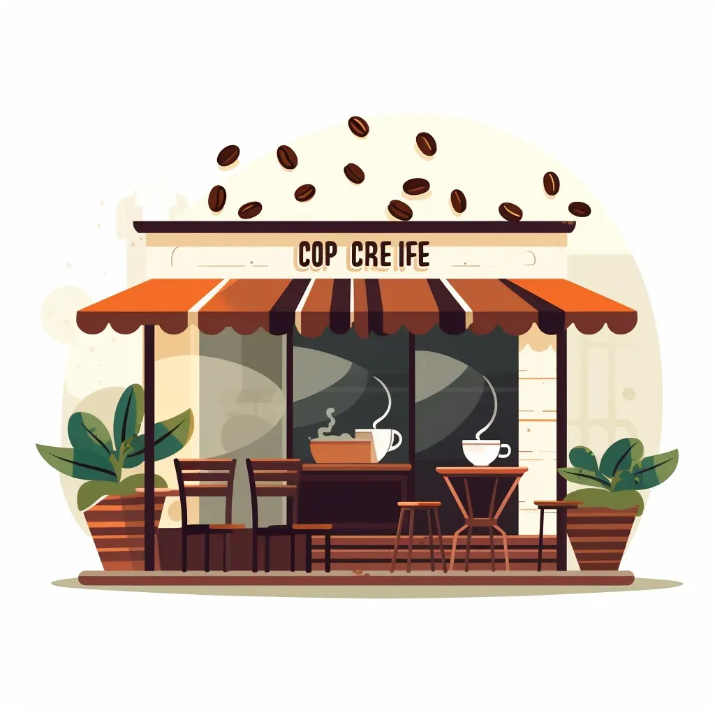 Coffee shop chain logo - Image 1