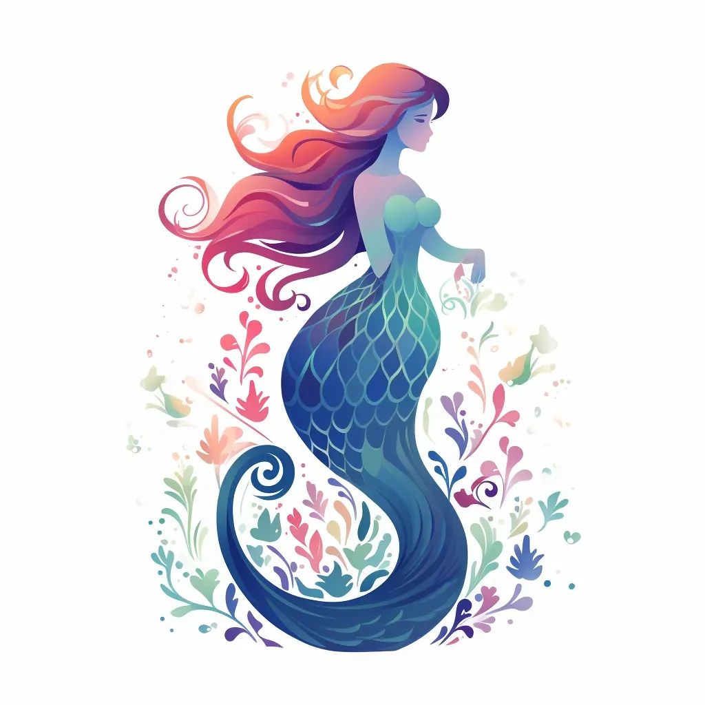 Whimsical Mermaid Logo - Image 2