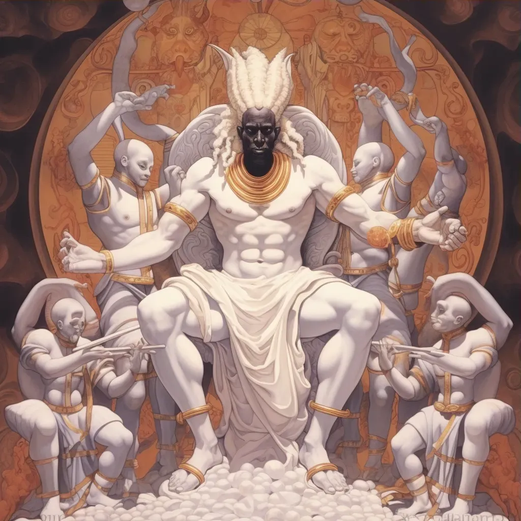 African Yoruba Myth of First Humans Creation