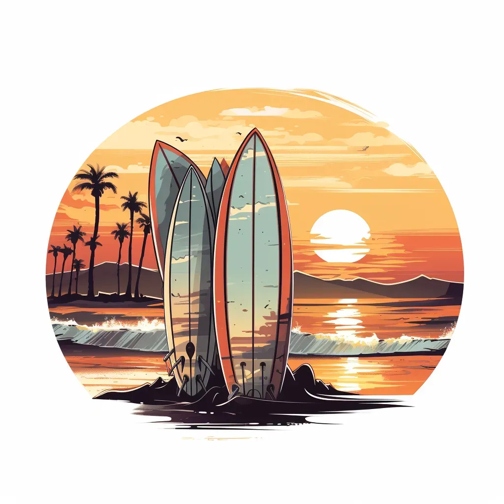 Beachside Sunset Logo - Image 1